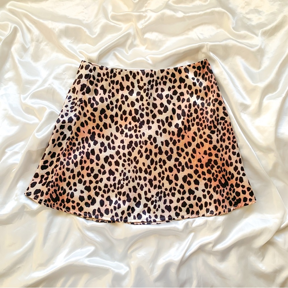 Princess Polly cheetah print skirt